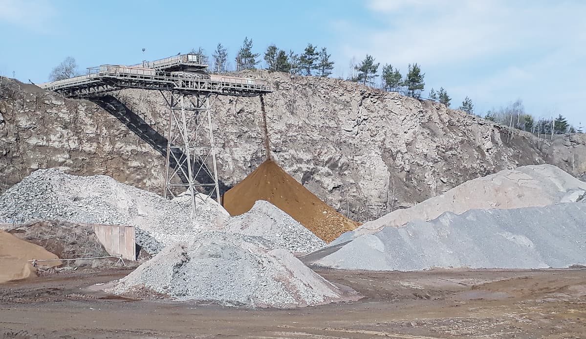 Kamsdorfer Baustoffe aus dem regionalen Tagebau